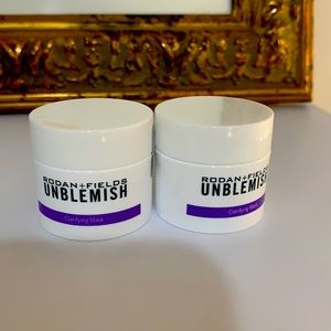New never opened unblemish facial mask.  Mini travel size. Rodan and Fields